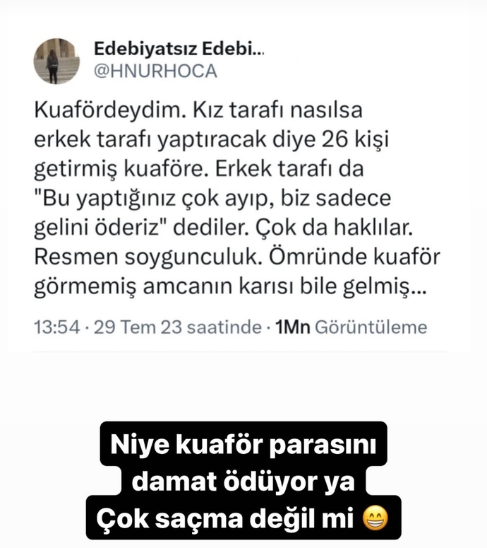 Evlilik olaylarinda neden erkeklere cok para harcattiriyolar?