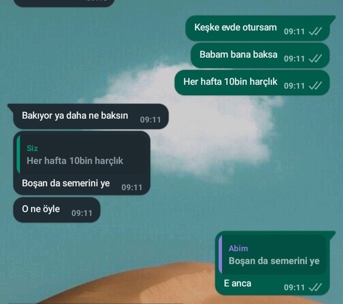 Haftalık harçlığınız ne kadar olsa size yeter?