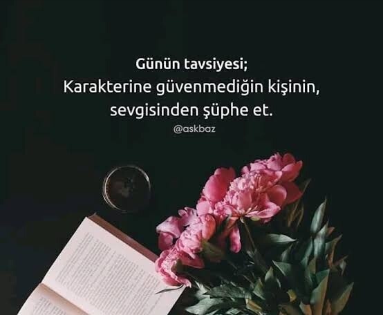 Benim tavsiyem bu değil tabi 😄