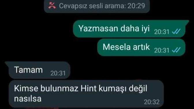 Birisi yazdığınızda terslese tekrar o kişiye yazar mısınız?
