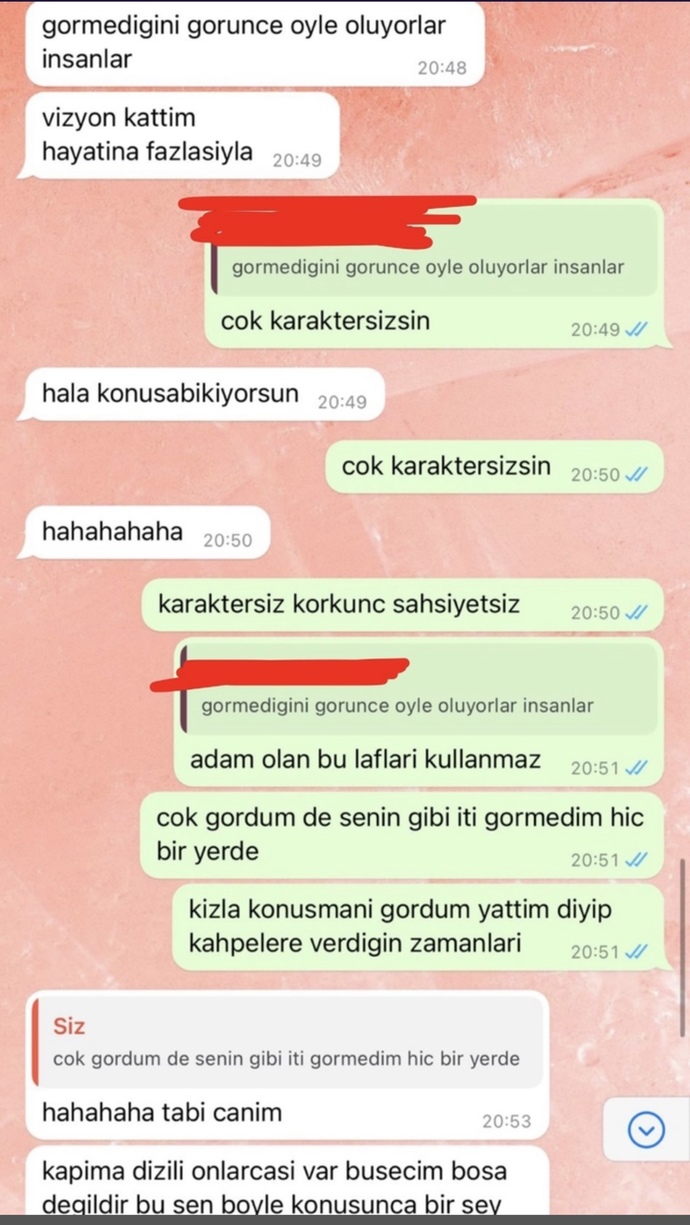 Kafasında ne dönüyor benden ne istiyor?