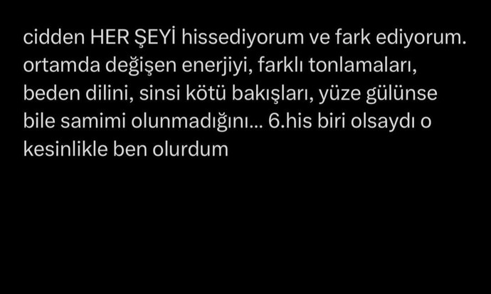 6. Hissinize güvenir misiniz?