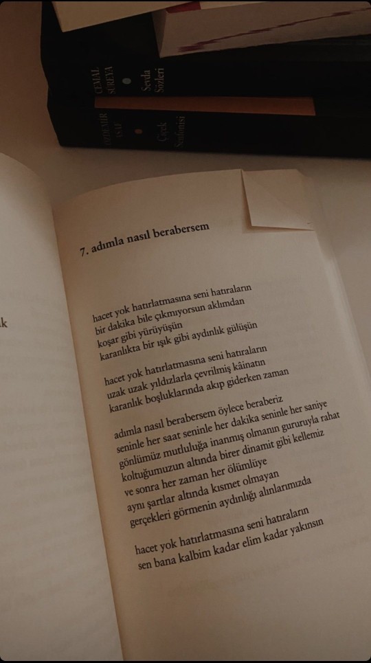 Sevdiğiniz bir kitaptan alıntı yapar mısınız?