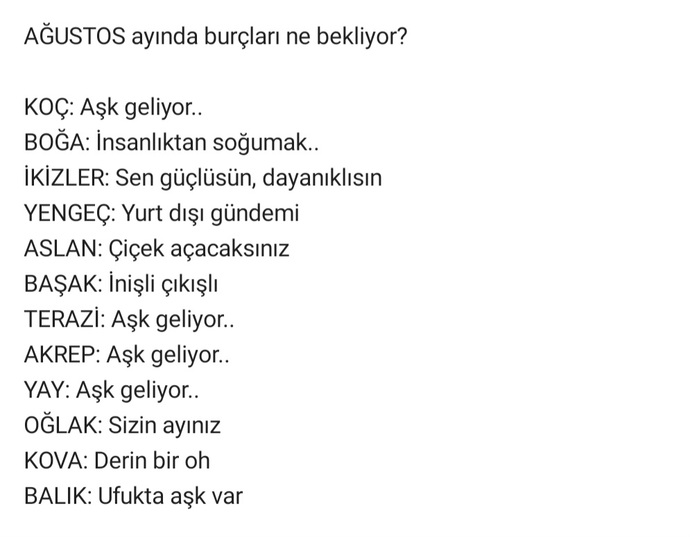Bu da son sorum olsun...
