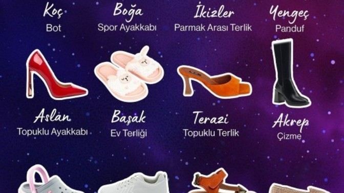 Burcuna göre hangi ayakkabısın?