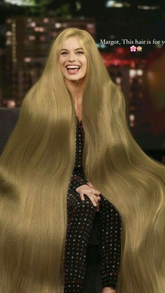 Bu sıcak havada Rapunzel saçlı olmak ister miydiniz?