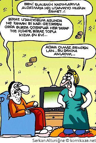 “Beni aldatıyor musun?” sorusuna verilebilecek en yaratıcı cevap nedir?