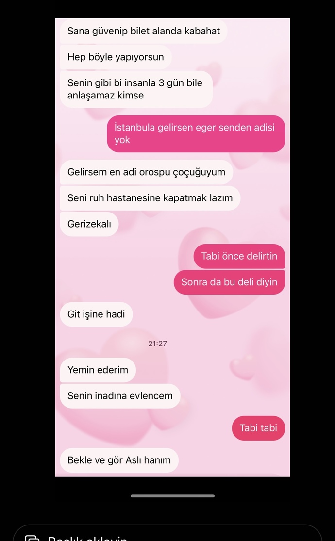 Sevgilimle tartıştık (FOTOĞRAFLI) geri döner mi?