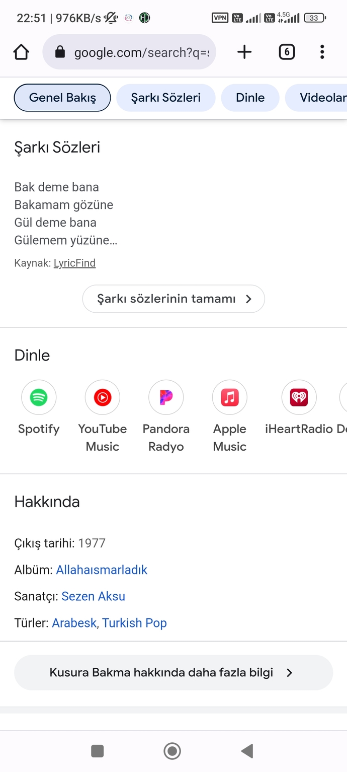 En sevdiğiniz türkçe 70ler 80ler veya 90lar şarkıları hangisidir?