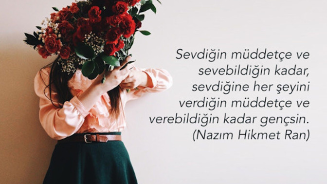 Bir şiir olsan, seni anlatan dizeler ne olurdu?