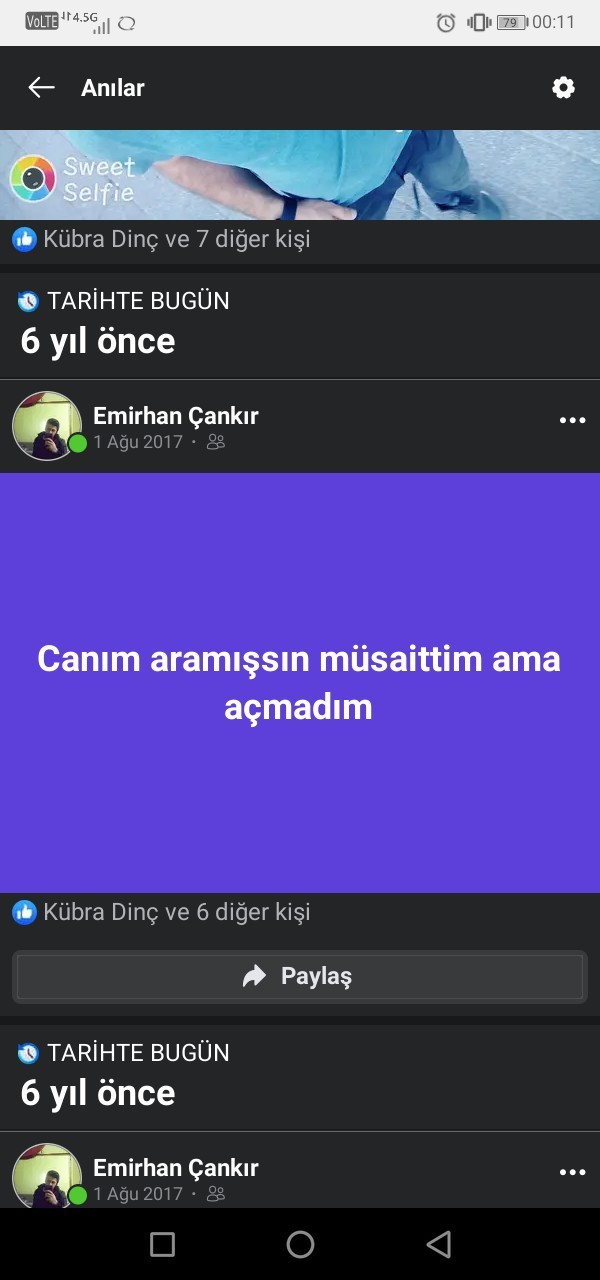 Kim ararsa telefonu açmazsın?