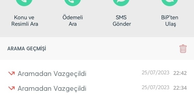 Birisini aramak isteyip de geri vazgeçtiğin oldu mu?