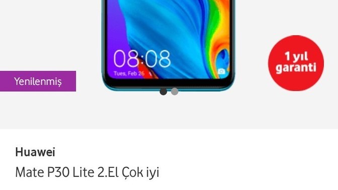 2. el Huawei P30 Life alınır mı?
