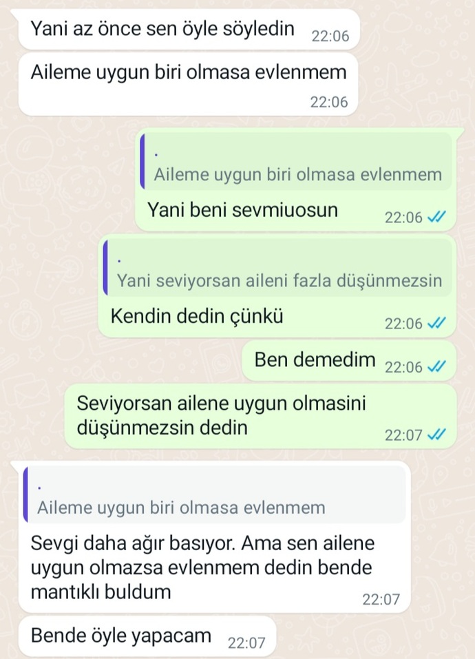 Erkek arkadaşım kapanmazsam ayrılırım diyor, sizce seviyor mu?