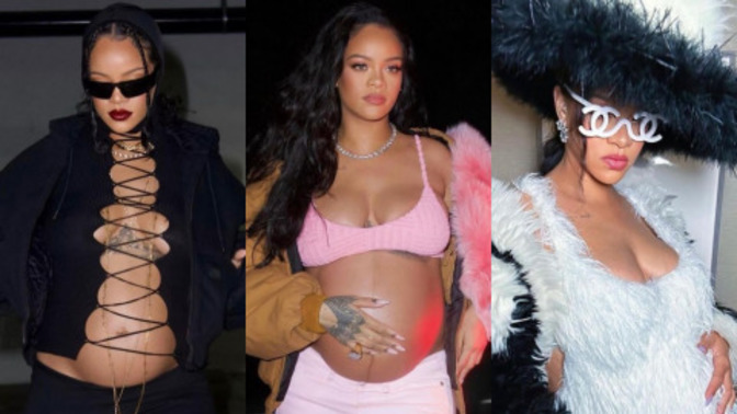 Rihanna'nın hamile kombinlerini nasıl buldunuz?