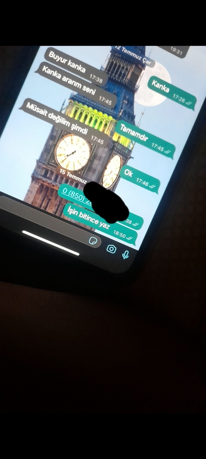 Kocam üçüncü bir hat kullanıyor olabilir mi?
