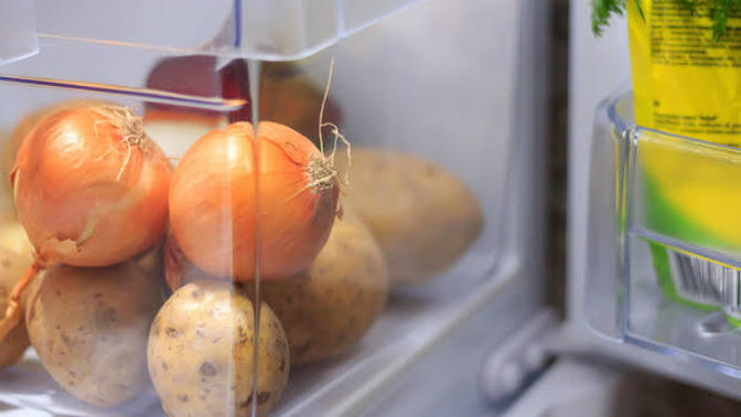 Patates ve soğan buzdolabında saklanır mı?