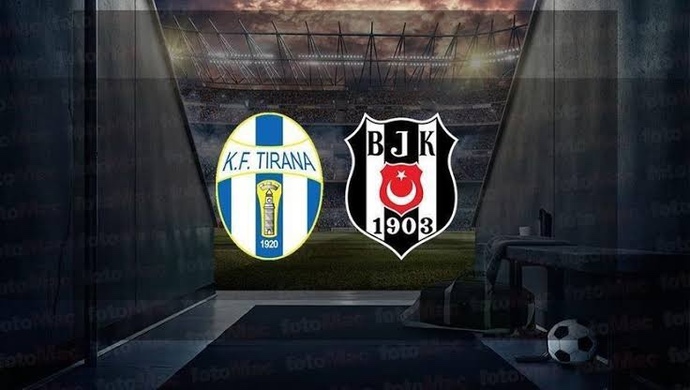 Beşiktaş bugün Konferans Ligi’nde Tirana ile karşılaşıyor! Maçı izleyecek misiniz?