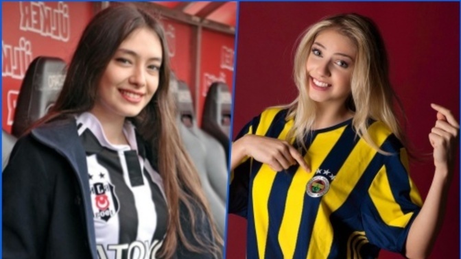 Kızlara Fenerbahçe forması mı daha çok yakışıyor, Beşiktaş forması mı?