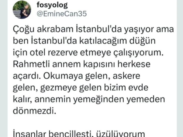 Misafir ağırlamamak bencillik midir?
