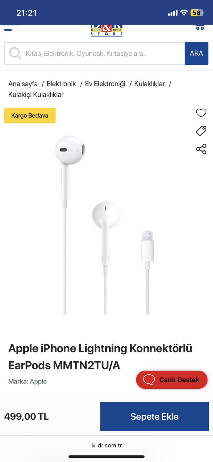 Apple kulaklık ucunu nasıl dönüstürebilirim?