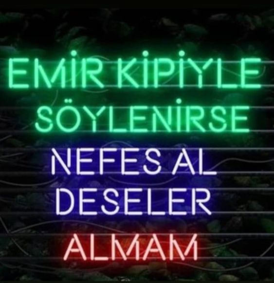 Biri size emir verse ne tepki verirsiniz?