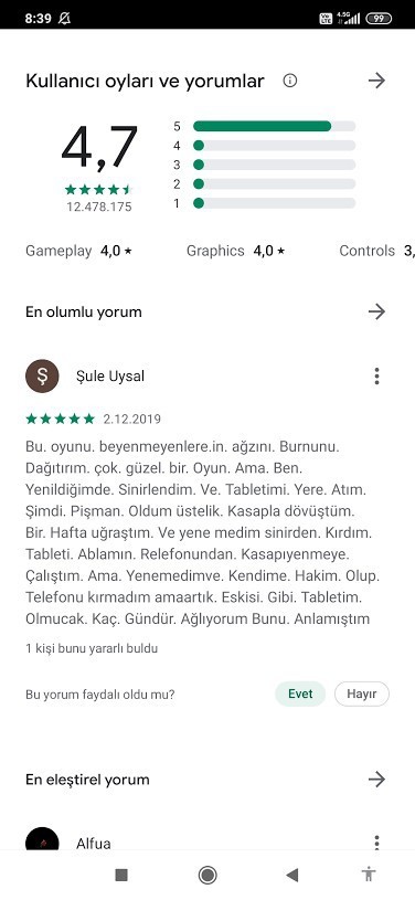 Bir oyunu oynamadan önce yorumlarını okur musunuz?