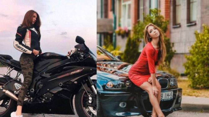 Arabacı kız mı yoksa motorcu kız mı?