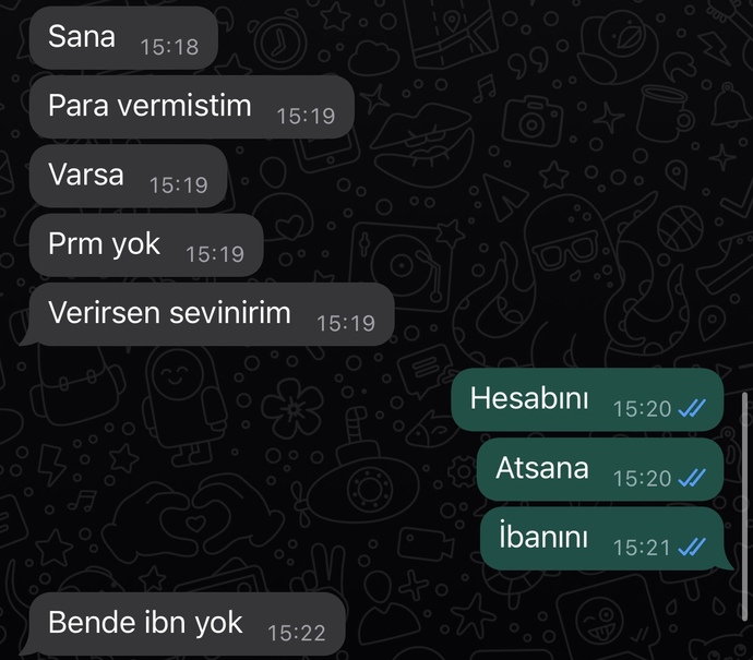 Yengem verdiği 50 TLyi istiyor. Kırılmakta haksız mıyım?
