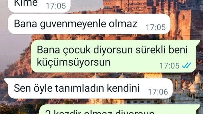 Böyle bir mesaj alsaydınız ne yapardınız?