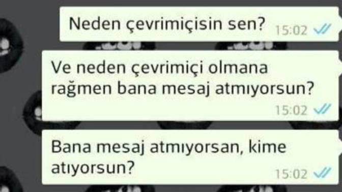 Sürekli çevrimiçi olan bir erkek aldatıyor mudur?