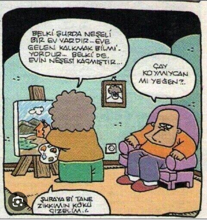Karikatürleri sever misiniz?