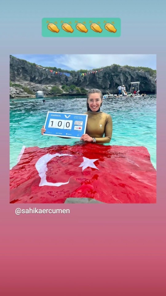 Serbest dalış rekortmenimiz Şahika Ercüment yine bir rekor kırdı, kadın sporcular erkekleri solluyor mu?