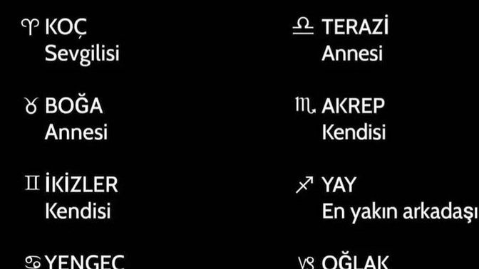 Burçların kötü hissettiği zaman sığınacağı ilk kişi kimdir?