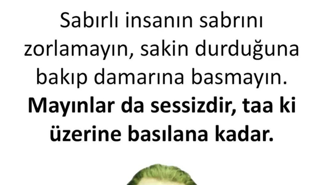Damarına basıldığında sakin kalabilir misin?