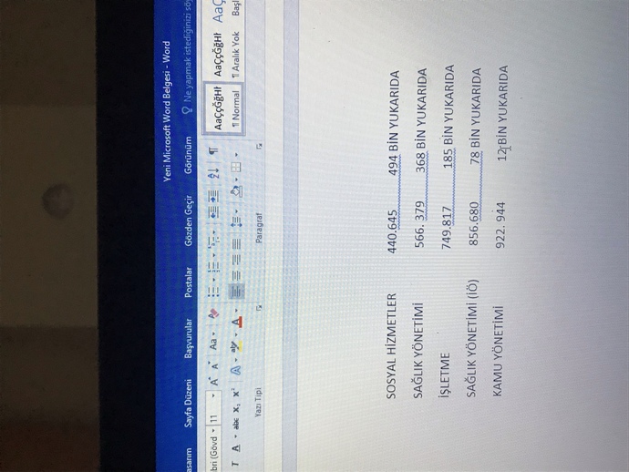 Sizce bu sıralamanın gelmesi olasılığı var mığ?