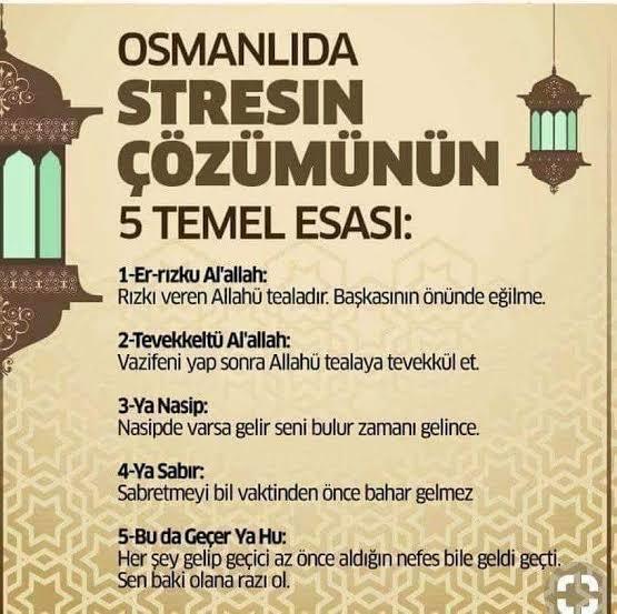 Stresi, olumsuz düşünceleri, içsel sıkıntıları nasıl yenebiliriz?