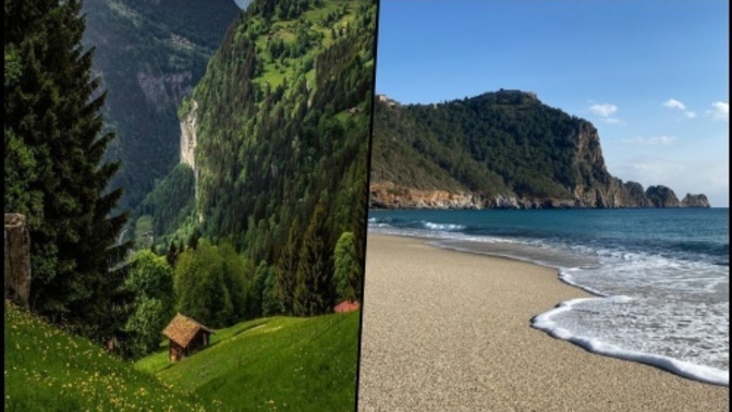 Doğa tutkunu musun, deniz mi?