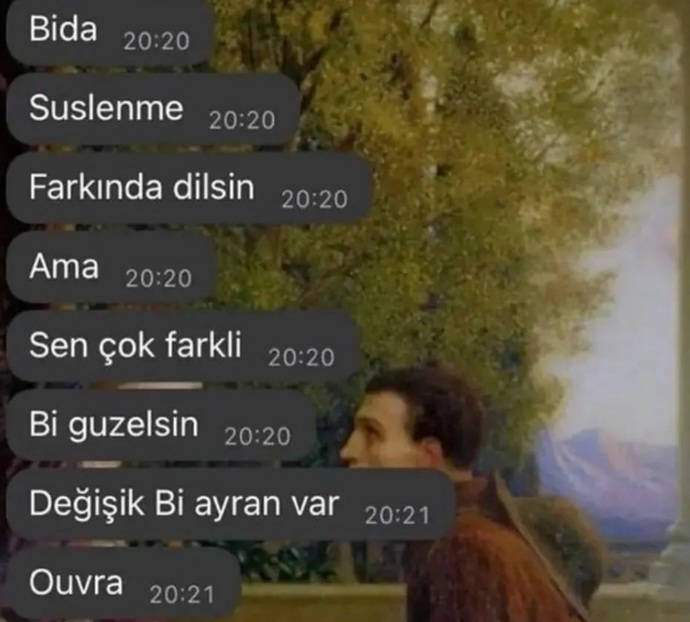 Ayran sever misiniz?