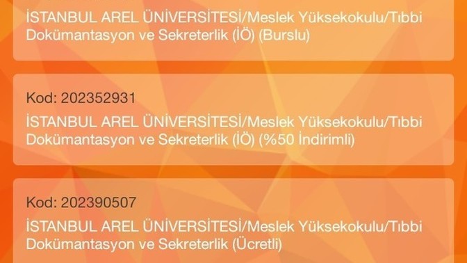 ÖSYM uygulamasında burslu üniversite yazıyor, neden?