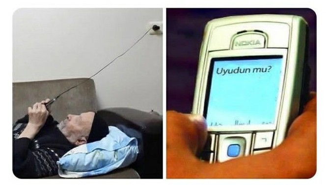 Hiç şarj başında mesaj beklediniz mi?