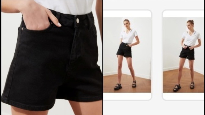 Bu Trendyol şort kötü mü sizce?