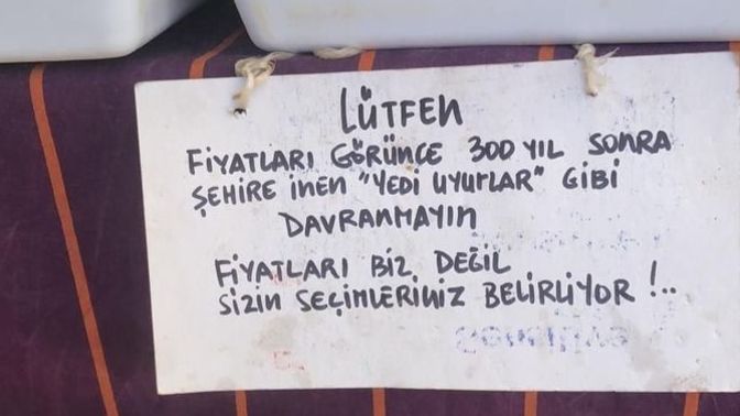 Bodrum'da pazar esnafı "Fiyatları biz değil, sizin seçimleriniz belirliyor" yazısı asmış. Fiyatlarda esnafın etkisi var mı?