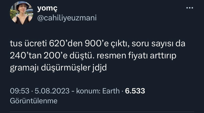 Sınavlar neden bu kadar pahalı, hem sınanıyoruz hem bir sürü para ödüyoruz🤔?