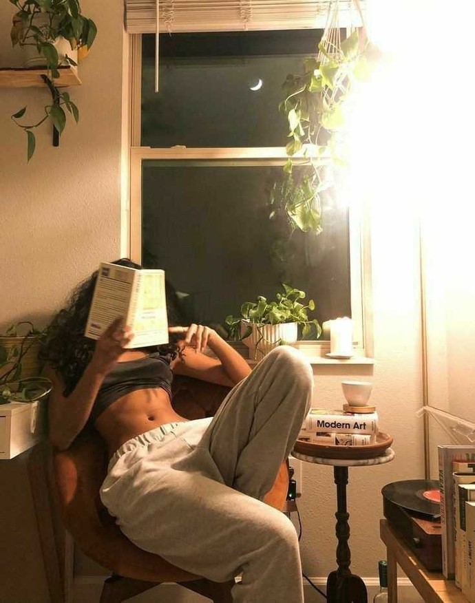Evde huzur içinde kitap okuyacağınız bir yer var mı?