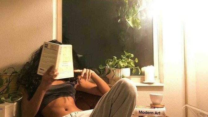 Evde huzur içinde kitap okuyacağınız bir yer var mı?