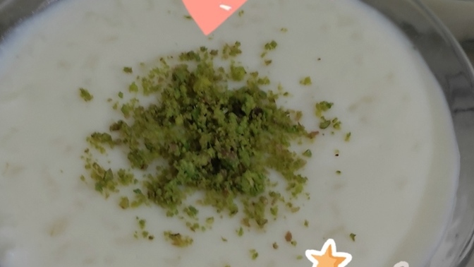 Sütlaç yaptım nasıl görünüyor, sütlaç sever misiniz😋?
