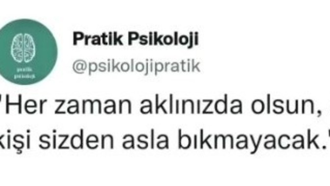 Sizden asla bıkmayan birini buldunuz mu?