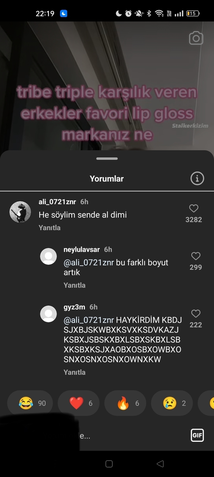 Bunu gördüğümde çatlamıştım jfmdkskkdm