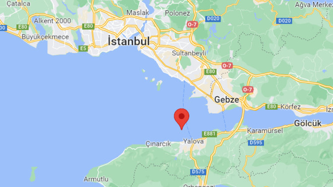 Marmara Denizi'nde 3.3 büyüklüğünde deprem meydana geldi! Hisseden var mı?